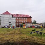 11.06.2020. Kazimierza Wielka. Remont Samorządowej Szkoły Podstawowej nr 1 im. Hugona Kołłątaja / Marta Gajda / Radio Kielce