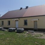 14.06.2020 Nowy Korczyn. Modernizacja budynku organistówki / Marta Gajda / Radio Kielce