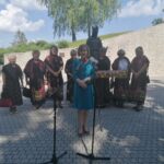 13.06.2020 Busko-Zdrój. Wiceminister sportu Anna Krupka spotkała się z mieszkańcami / Marta Gajda / Radio Kielce