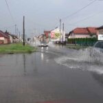 21.06.2020. Włoszczowa. Zalana ul. Partyzantów / Dionizy Krawczyński / Radio Kielce