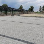 27.06.2020. Kazimierza Wielka. Modernizacja miejskiego placu targowego / Marta Gajda / Radio Kielce