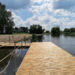 30.06.2020. Wiślica. Przystań kajakowa na Nidzie / Marta Gajda / Radio Kielce