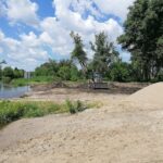 30.06.2020. Wiślica. Przystań kajakowa na Nidzie / Marta Gajda / Radio Kielce