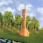 06.06.2020. Sandomierz. Wystawa plenerowa prac malarskich na dziedzińcu Zamku Królewskiego / Picasa / Radio Kielce