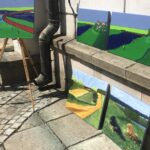 06.06.2020. Sandomierz. Wystawa plenerowa prac malarskich na dziedzińcu Zamku Królewskiego / Picasa / Radio Kielce