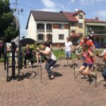 07.06.2020. Koprzywnica. Sekcja nordic walking / Grażyna Szlęzak-Wójcik / Radio Kielce