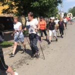07.06.2020. Koprzywnica. Sekcja nordic walking / Grażyna Szlęzak-Wójcik / Radio Kielce