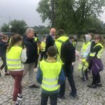 09.06.2020 Sandomierz. Wiceminister spraw zagranicznych Piotr Wawrzyk zainicjował w Sandomierzu akcję „Bezpieczne wakacje” / Grażyna Szlęzak-Wójcik / Radio Kielce