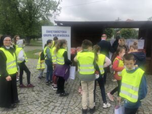 09.06.2020 Sandomierz. Wiceminister spraw zagranicznych Piotr Wawrzyk zainicjował w Sandomierzu akcję „Bezpieczne wakacje” / Grażyna Szlęzak-Wójcik / Radio Kielce