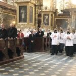 11.06.2020. Sandomierz. Uroczystość Bożego Ciała. Msza w katedrze / Grażyna-Szlęzak-Wójcik / Radio Kielce