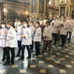 11.06.2020. Sandomierz. Uroczystość Bożego Ciała. Msza w katedrze / Grażyna-Szlęzak-Wójcik / Radio Kielce