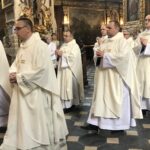 11.06.2020. Sandomierz. Uroczystość Bożego Ciała. Msza w katedrze / Grażyna-Szlęzak-Wójcik / Radio Kielce