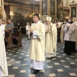 11.06.2020. Sandomierz. Uroczystość Bożego Ciała. Msza w katedrze. Na zdjęciu: Krzysztof Nitkiewicz - biskup sandomierski / Grażyna-Szlęzak-Wójcik / Radio Kielce