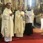 11.06.2020. Sandomierz. Uroczystość Bożego Ciała. Msza w katedrze. Na zdjęciu: Krzysztof Nitkiewicz - biskup sandomierski / Grażyna-Szlęzak-Wójcik / Radio Kielce