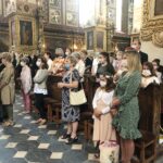 11.06.2020. Sandomierz. Uroczystość Bożego Ciała. Msza w katedrze / Grażyna-Szlęzak-Wójcik / Radio Kielce