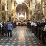 11.06.2020. Sandomierz. Uroczystość Bożego Ciała. Msza w katedrze / Grażyna-Szlęzak-Wójcik / Radio Kielce