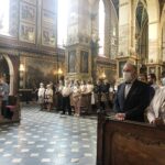 11.06.2020. Sandomierz. Uroczystość Bożego Ciała. Msza w katedrze / Grażyna-Szlęzak-Wójcik / Radio Kielce