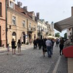 13.06.2020 Sandomierz. Turyści / Grażyna Szlęzak-Wójcik / Radio Kielce