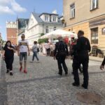 13.06.2020 Sandomierz. Turyści / Grażyna Szlęzak-Wójcik / Radio Kielce