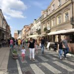 13.06.2020 Sandomierz. Turyści / Grażyna Szlęzak-Wójcik / Radio Kielce