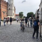 13.06.2020 Sandomierz. Turyści / Grażyna Szlęzak-Wójcik / Radio Kielce