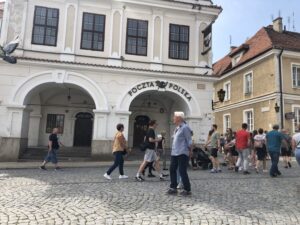 13.06.2020 Sandomierz. Turyści / Grażyna Szlęzak-Wójcik / Radio Kielce