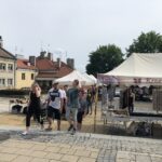 13.06.2020 Sandomierz. Turyści / Grażyna Szlęzak-Wójcik / Radio Kielce