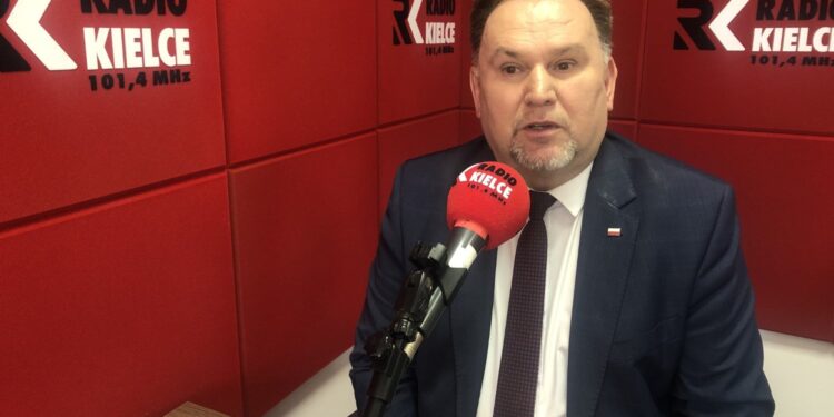 15.06.2020. Sandomierz. Na zdjęciu: Marek Kwitek - poseł PiS / Grażyna Szlęzak-Wójcik / Radio Kielce