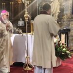 19.06.2020. Sandomierz. Bazylika katedralna. Święcenia kapłańskie. Na zdjęciu: Krzysztof Nitkiewicz - biskup ordynariusz diecezji sandomierskiej / Grażyna-Szlęzak-Wójcik / Radio Kielce