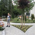 20.06.2020. Sandomierz. Otwarcie tężni / Grażyna Szlęzak-Wójcik / Radio Kielce