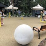 20.06.2020. Sandomierz. Otwarcie tężni / Grażyna Szlęzak-Wójcik / Radio Kielce