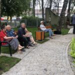 20.06.2020. Sandomierz. Otwarcie tężni / Grażyna Szlęzak-Wójcik / Radio Kielce