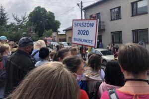 20.06.2020. Staszów. Pielgrzymka ze Staszowa do Sulisławic / Grażyna Szlęzak-Wójcik / Radio Kielce