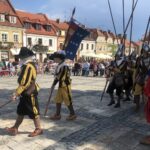 21.06.2020. Sandomierz. Inscenizacja Chorągwi Rycerstwa Ziemi Sandomierskiej / Grażyna Szlęzak-Wójcik / Radio Kielce