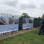 22.06.2020 Sandomierz. Wystawa „Wisła w Sandomierzu - 10 lat po powodzi” / Grażyna Szlęzak-Wójcik / Radio Kielce