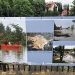 22.06.2020 Sandomierz. Wystawa „Wisła w Sandomierzu - 10 lat po powodzi” / Grażyna Szlęzak-Wójcik / Radio Kielce