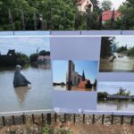 22.06.2020 Sandomierz. Wystawa „Wisła w Sandomierzu - 10 lat po powodzi” / Grażyna Szlęzak-Wójcik / Radio Kielce