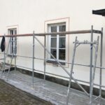 23.06.2020. Sandomierz. Remont Collegium Gostomianum / Grażyna Szlęzak-Wójcik / Radio Kielce