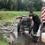 24.06.2020. Zawichost. Poziom Wisły zbliża się do stanu alarmowego / Grażyna-Szlęzak-Wójcik / Radio Kielce