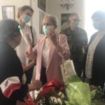 26.06.2020. Sandomierz. Awans na porucznika dla Alicji Kaszyńskiej / Grażyna Szlęzak-Wójcik / Radio Kielce