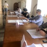 28.06.2020. Sandomierz. Wybory prezydenckie. Obwodowa komisja wyborcza nr 3 / Grażyna-Szlęzak-Wójcik / Radio Kielce