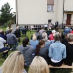 14.06.2020. Belno. Spotkanie mieszkańców z władzami gminy i kierownictwem Miejskiego Przedsiębiorstwa Komunikacji w Kielcach / Jarosław Kubalski / Radio Kielce