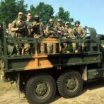 Leśna baza „Camp Wolf" po przerwie. / SGPO Małogoszcz