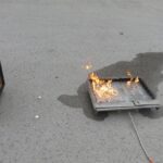 01.06.2020. Kielce. Gaśnica akustyczna / Jacek Wilk-Jakubowski