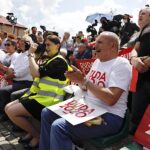 19.06.2020. Jędrzejów. Wizyta prezydenta RP Andrzeja Dudy / Jarosław Kubalski / Radio Kielce