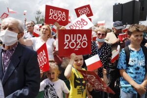 19.06.2020. Jędrzejów. Wizyta prezydenta RP Andrzeja Dudy / Jarosław Kubalski / Radio Kielce