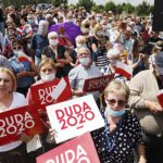 19.06.2020. Jędrzejów. Wizyta prezydenta RP Andrzeja Dudy / Jarosław Kubalski / Radio Kielce