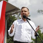 19.06.2020. Jędrzejów. Wizyta prezydenta RP Andrzeja Dudy / Jarosław Kubalski / Radio Kielce