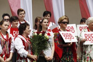 19.06.2020. Jędrzejów. Wizyta prezydenta RP Andrzeja Dudy / Jarosław Kubalski / Radio Kielce