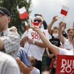 19.06.2020. Jędrzejów. Wizyta prezydenta RP Andrzeja Dudy / Jarosław Kubalski / Radio Kielce